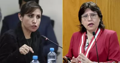 Patricia Benavides y Delia Espinoza.