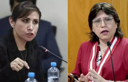 Patricia Benavides y Delia Espinoza.