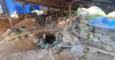 Operativo conjunto contra la minería ilegal en La Libertad y Cajamarca.