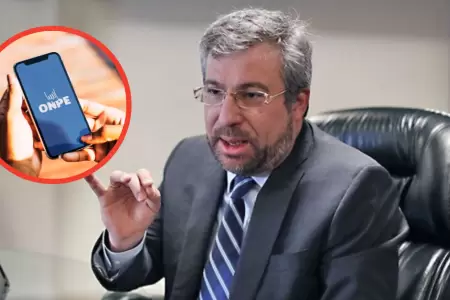 Jefe de la ONPE: resultados de comicios se difundirn en lnea