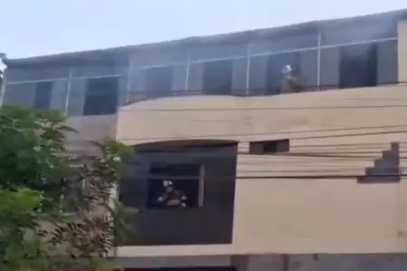 Incendio en una fbrica de resortes en SJL.