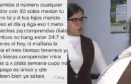 Rompe el silencio: Comerciante de Gamarra denuncia que extorsionadores le exigen pago de cupo de S/30,000