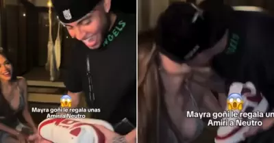 El costoso obsequio de Mayra Goñi para Neutro