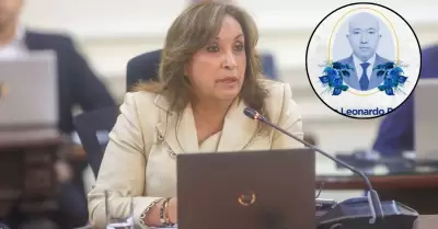 Dina Boluarte lamenta muerte de Zetro Leonardo Purba.