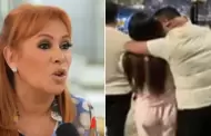 Dayanita es ampayada con misterioso hombre y recibe dura opinin de Magaly: "Lo tena de adorno al otro"