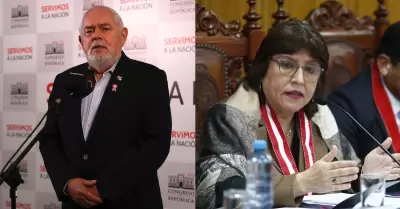 Montoya arremete contra Delia Espinoza por advertir falta de presupuesto