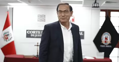 Poder Judicial ordena la inmediata liberación de Martín Vizcarra