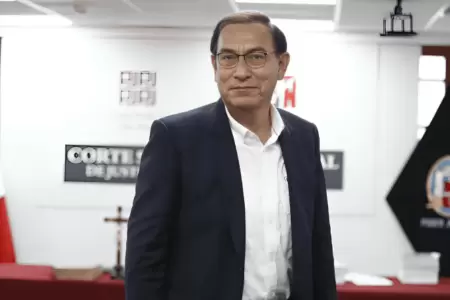 Poder Judicial ordena la liberacin de Martn Vizcarra