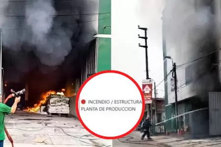 Incendio en Carabayllo.