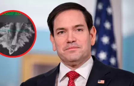 Marco Rubio se pronuncia sobre ataque a barco venezolano.