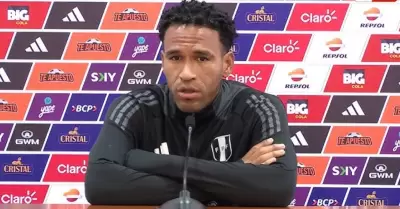 Pedro Gallese habló en la previa del Uruguay vs Perú.
