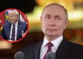 Vladmir Putin sobre acusaciones de complot: "Donald Trump tiene sentido del humor"