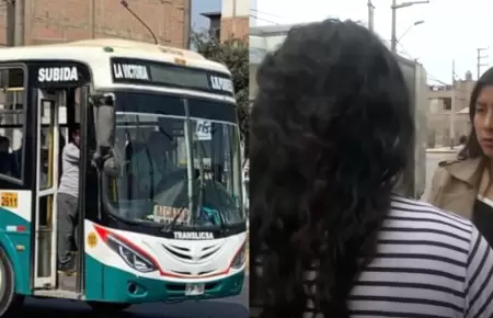 SMP: Roban bus de transporte pblico lleno de pasajeros