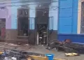 La Victoria: Incendio dej en escombros vivienda en la cuadra 7 del jirn Luna Pizarro