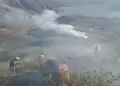 Extinguen cinco incendios forestales Arequipa, Puno, Madre de Dios y Hunuco: 336 hectreas fueron afectadas