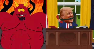 Satanás y Donald Trump en 'South Park'