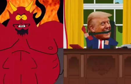 Satans y Donald Trump en 'South Park'