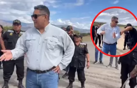 Ronderos castigan a gerente de Corpac.