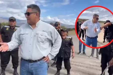 Ronderos castigan a gerente de Corpac.