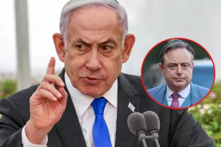Benjamin Netanyahu llam "dbil" a primer ministro belga.