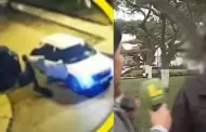 San Juan de Miraflores: Delincuentes roban camioneta a padre de familia e hija en la cochera de su casa
