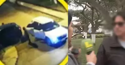 SJM: Roban camioneta a padre de familia fuera de su cochera