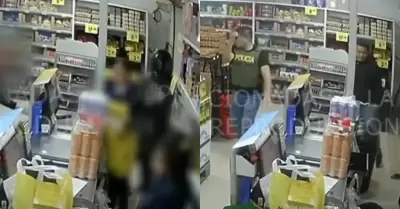 Ventanilla: PNP logra frustrar robo en minimarket)