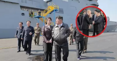 Kim Jong-un estaría presentando a su hija como la posible sucesora de Corea del
