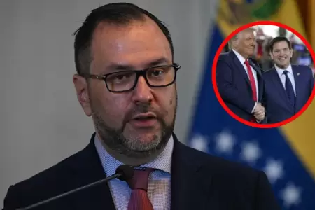 Canciller asegur que Washington busca "inventar enemigos".