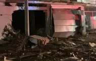 Terror en Trujillo: Explosin de dinamita en Las Quintanas deja una vivienda de cuatro pisos en ruinas