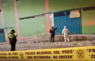 Extorsionadores atacan a balazos el mercado Jos Arguedas en San Juan de Miraflores