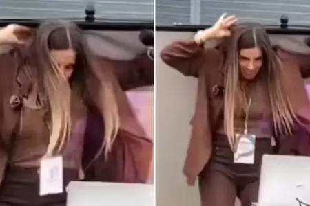 Pizarra cae sobre Alejandra Baigorria