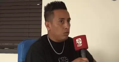 La denuncia de Christian Cueva