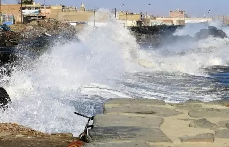 Oleajes de ligera intensidad hasta el 19 de diciembre.