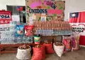 Exitosa y Gobierno de Taiwn entregan importante donacin de alimentos a olla comn en Pachacamac