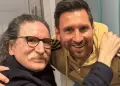 Charly Garca inmortaliza emotivo encuentro con Lionel Messi, tras su ltimo partido con Argentina: "Que Dios te bendiga"
