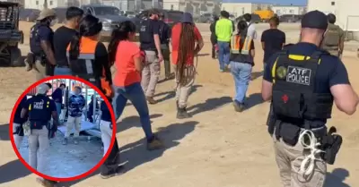 Cientos de migrantes son detenidos en fbrica de Hyundai en Estados Unidos.