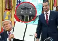Trump devuelve el nombre de "Departamento de Guerra" al Pentgono