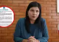 Agrupacin poltica rechaza acusaciones de Silvana Carrin y defiende denuncia de Lpez Aliaga