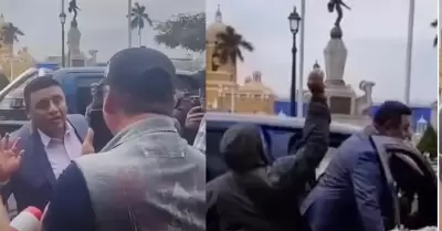 Lanzan huevo a alcalde de La Esperanza, en Trujillo