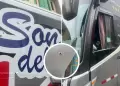 Son del Duke es vctima de ataque armado en SMP: Bus de la orquesta recibi cuatro impactos de bala