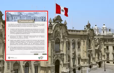Gobierno rechaza resolucin de la Corte IDH por casos Barrios Altos y La Cantuta