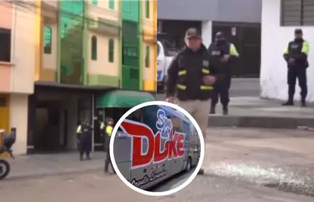 Bus de Son del Duke sufri ataque armado