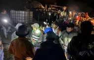 La Libertad: Mineros que quedaron atrapados tras derrumbe en mina 'Tres Amigos' fueron rescatados