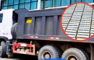 Ayacucho: 446 kilos de cocana camuflados en camin fueron incautados por la PNP