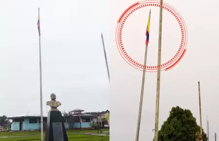 Putumayo amaneci con bandera colombiana