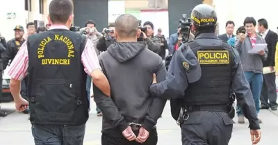 Policías podrían detener por 15 días por casos de sicariato y extorsión.