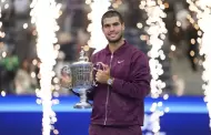 Carlos Alcaraz es bicampen del US Open: Tenista espaol se impuso en cuatro sets al italiano Jannik Sinner
