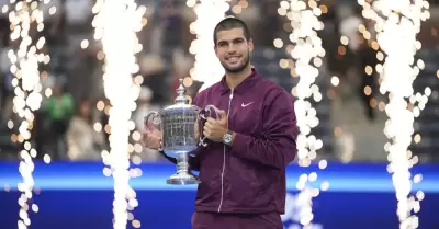 Carlos Alcaraz es el campeón del US Open 2025.