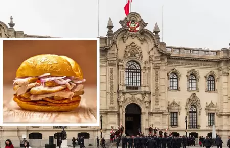 Presidencia celebra triunfo del pan con chicharrn.